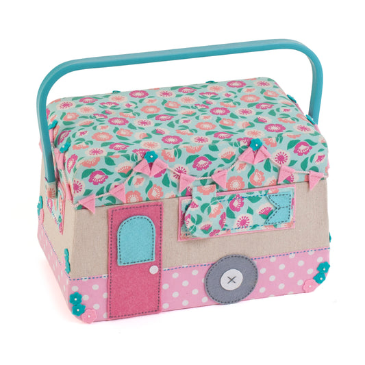 Sewing Box: Appliqué: Caravan