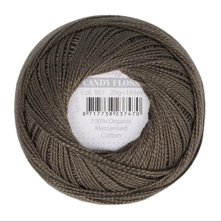Scheepjes Candy Floss 387 Dark Olive