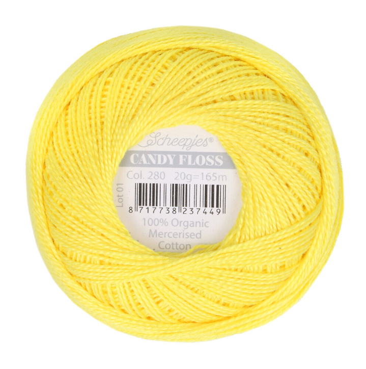 Scheepjes Candy Floss 280 Lemon