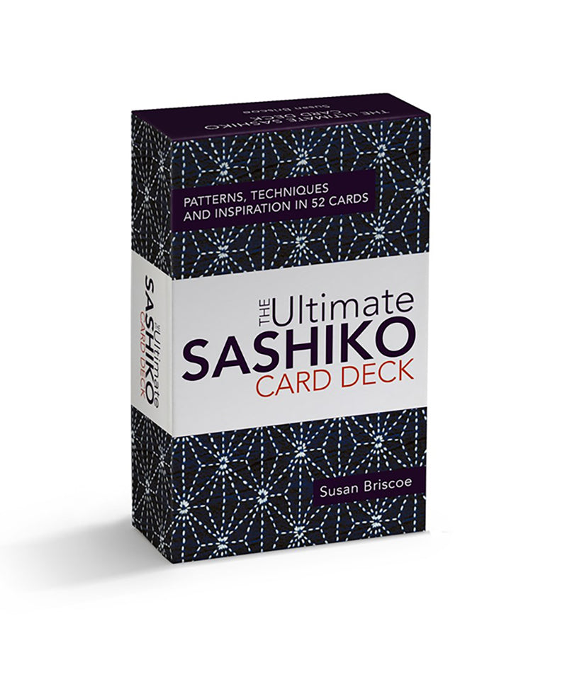 The Ultimate Sashiko Card Deck

Patterns, techniques, and inspiration in 52 cards by Susan Briscoe