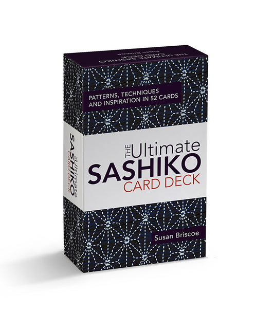 The Ultimate Sashiko Card Deck

Patterns, techniques, and inspiration in 52 cards by Susan Briscoe