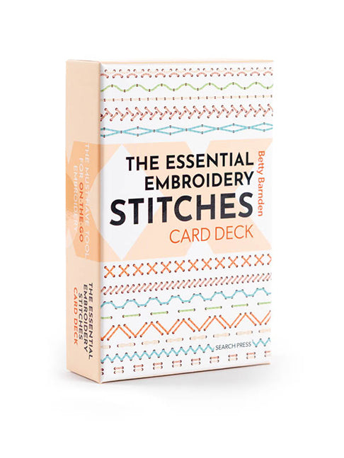 The essential Embroidery stitches card deck