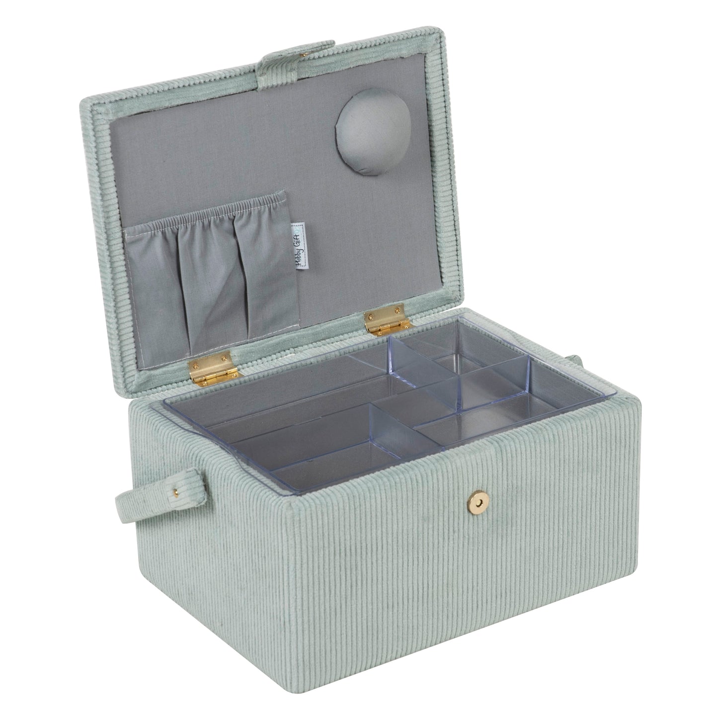 Sewing Box (M): Embroidered: Woolly Pully