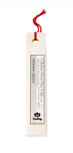 Tulip Cellulose Head Thin Pins