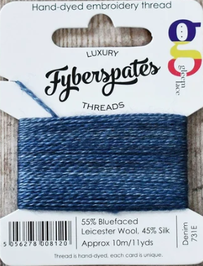 Fyberspates Gleam threads - Denim 731E