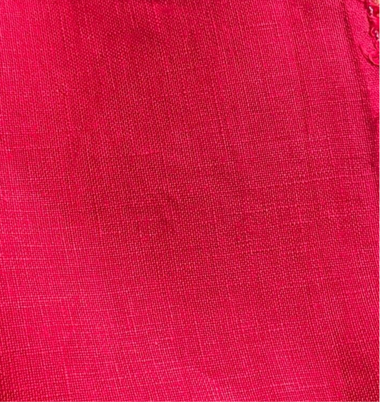 Irish linen - Coral - sold as 1/2 meter