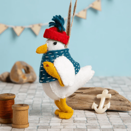Corinne Lapierre- Sam the Seagull Felt Craft Mini Kit