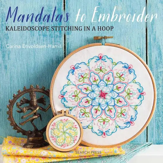 Mandelas to embroider - carina envision - Harris reusable iron on transfers included