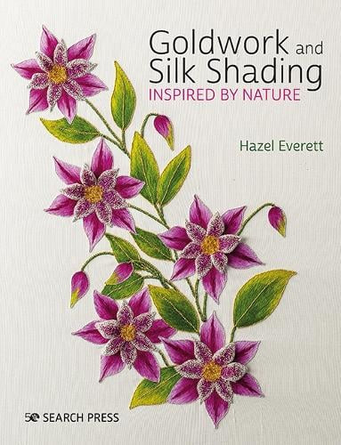 Goldwork and silk shading - hazel Everett
