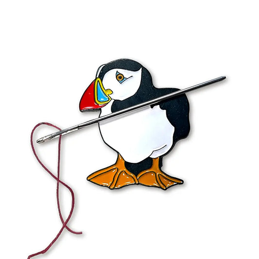 Emma Ball Needle Minder - Puffin