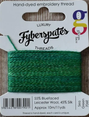 Fyberspates Gleam threads - Sea Green 706E