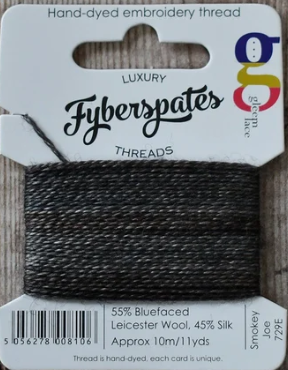 Fyberspates Gleam threads - Smokey Joe 729E