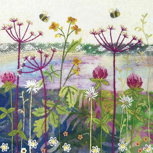 Beaks and Bobbins Clover Meadow Hand Embroidery Kit