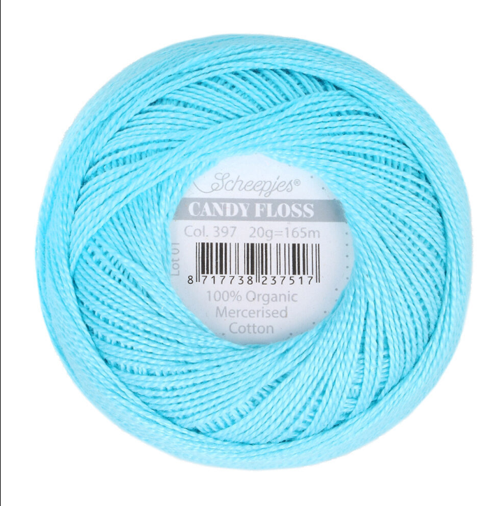 Scheepjes Candy Floss 397 Cyan