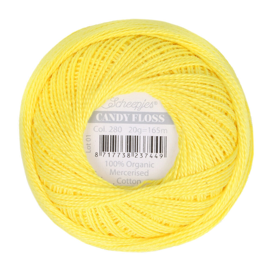 Scheepjes Candy Floss 280 Lemon