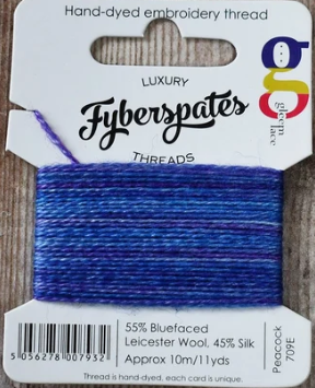 Fyberspates Gleam threads - Peacock 709E