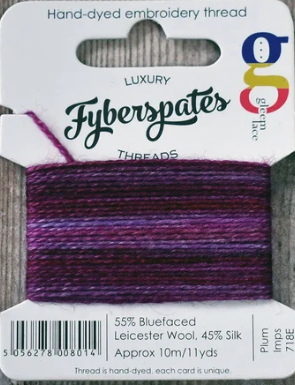 Fyberspates Gleam threads - Plum Imps 718E