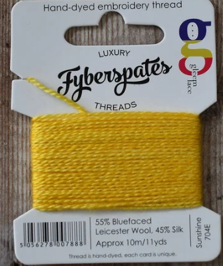 Fyberspates Gleam threads - Sunshine 704E