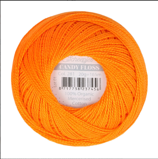 Scheepjes Candy Floss 281 Tangerine