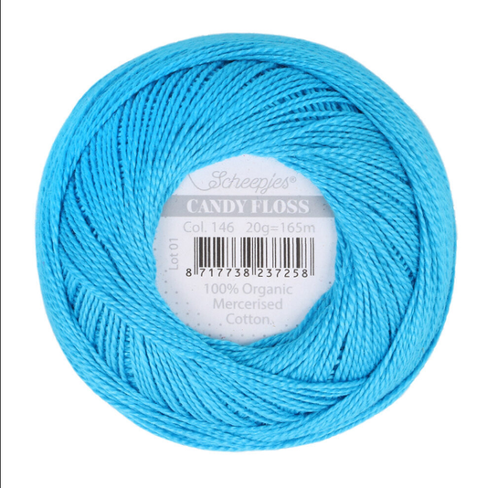 Scheepjes Candy Floss 146 Vivid Blue